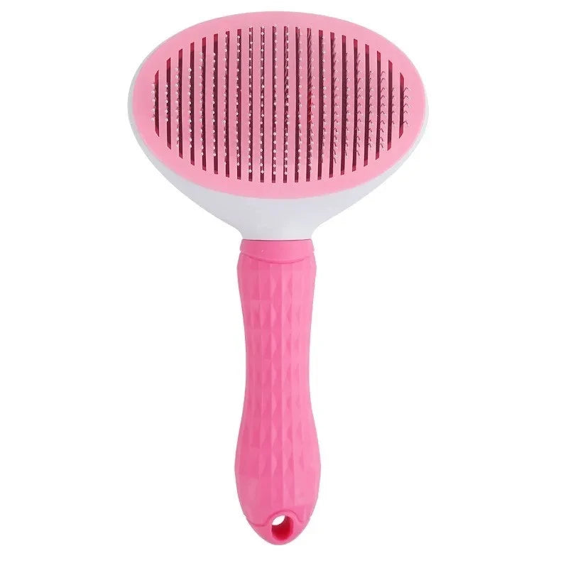 Self-Cleaning Pet Brush 🐶🐱 | Removes Loose Hair & Detangles with 1 Click