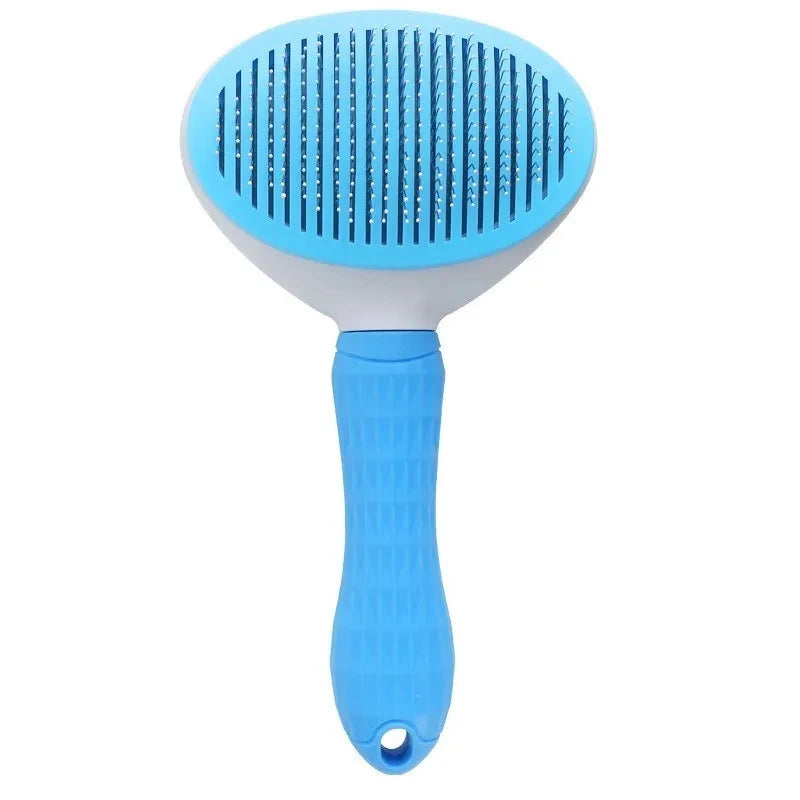 Self-Cleaning Pet Brush 🐶🐱 | Removes Loose Hair & Detangles with 1 Click